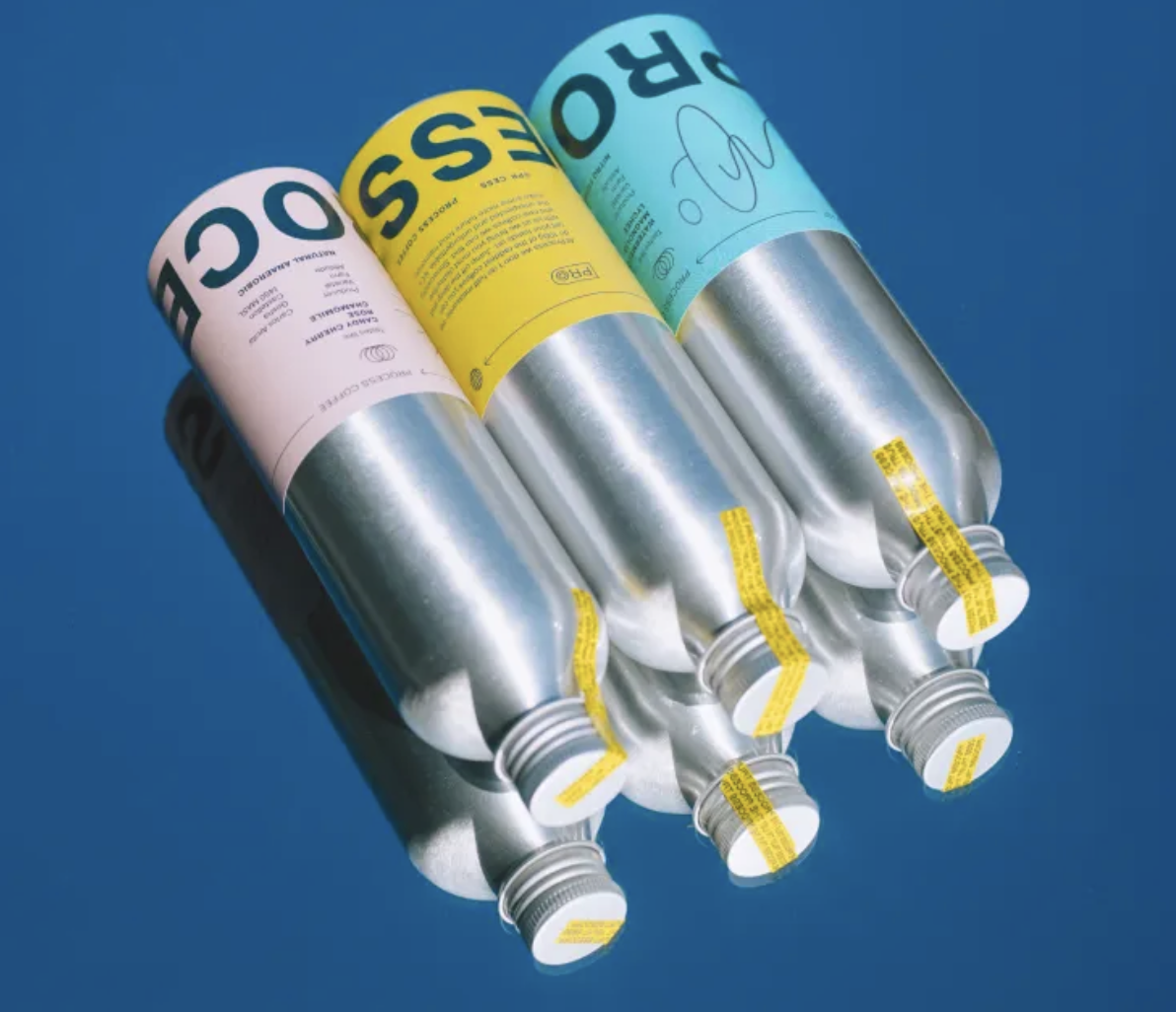 Process Coffee Turns Lab Aesthetics Into Drinkable Art